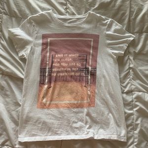 The1975 white t shirt
